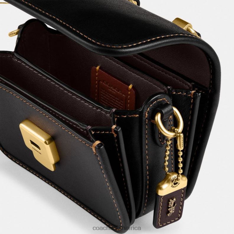 Coach Women ROGUE TOP HANDLE 12 IN COLORBLOCK B4/BLACK MULTI 4ZRDJ91