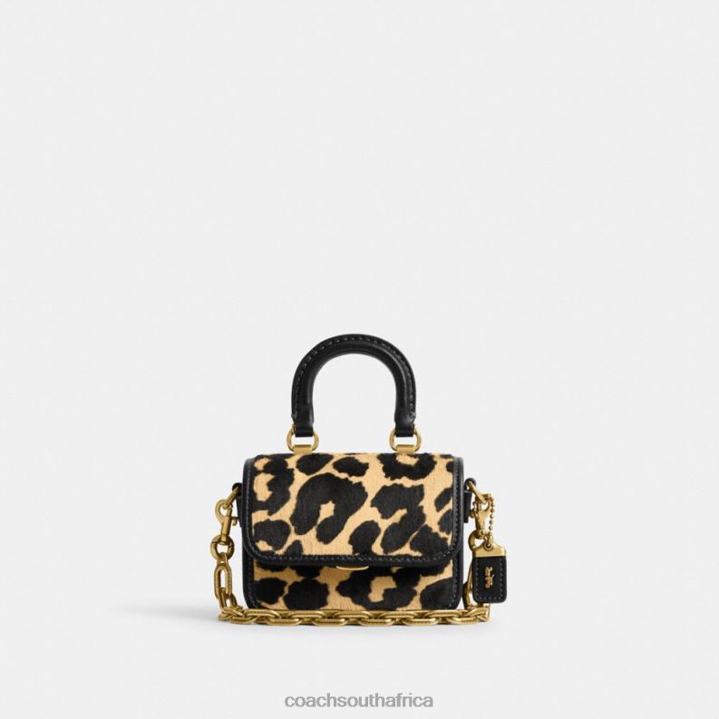 Coach Women ROGUE TOP HANDLE 12 WITH LEOPARD PRINT B4/Leopard 4ZRDJ93