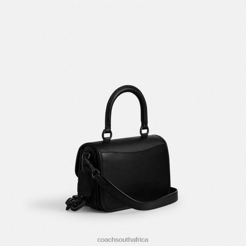 Coach Women ROGUE TOP HANDLE MW/BLACK 4ZRDJ75