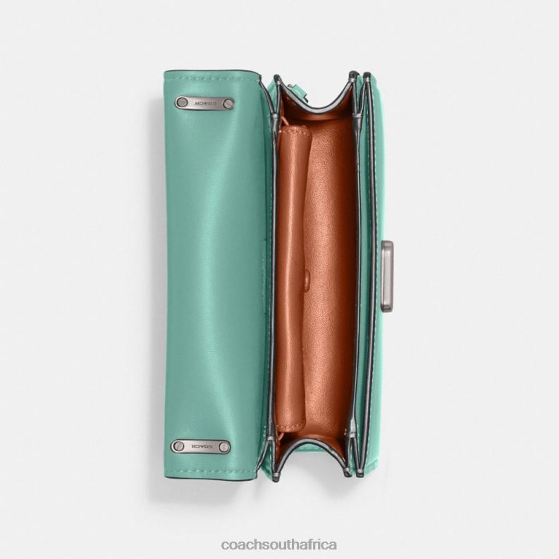 Coach Women BANDIT CROSSBODY LH/Faded Blue 4ZRDJ197