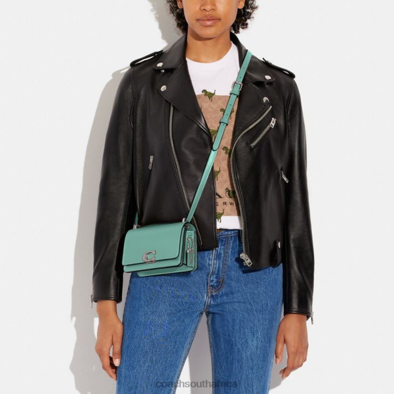 Coach Women BANDIT CROSSBODY LH/Faded Blue 4ZRDJ197