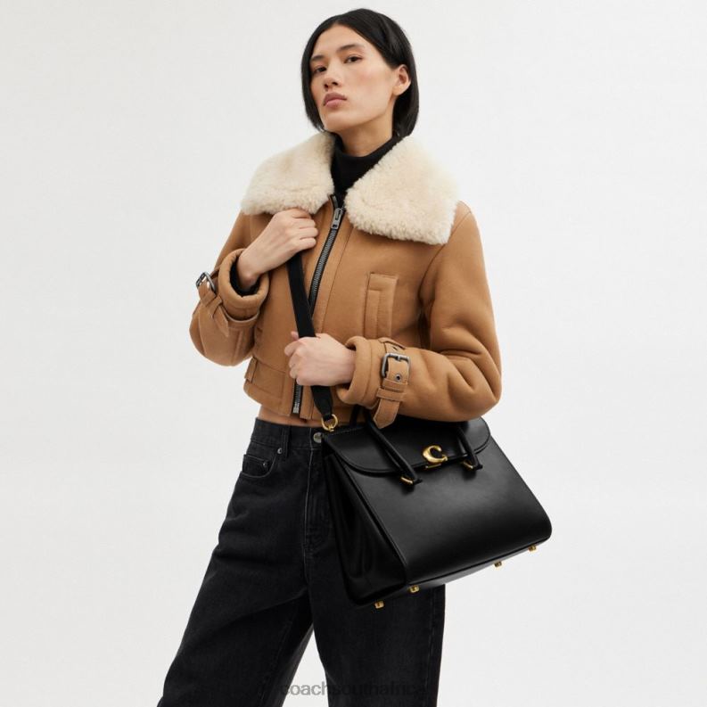 Coach Women BROOME CARRYALL 36 B4/BLACK 4ZRDJ177