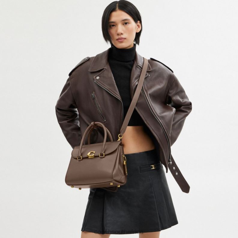 Coach Women BROOME CARRYALL B4/DARK STONE 4ZRDJ174