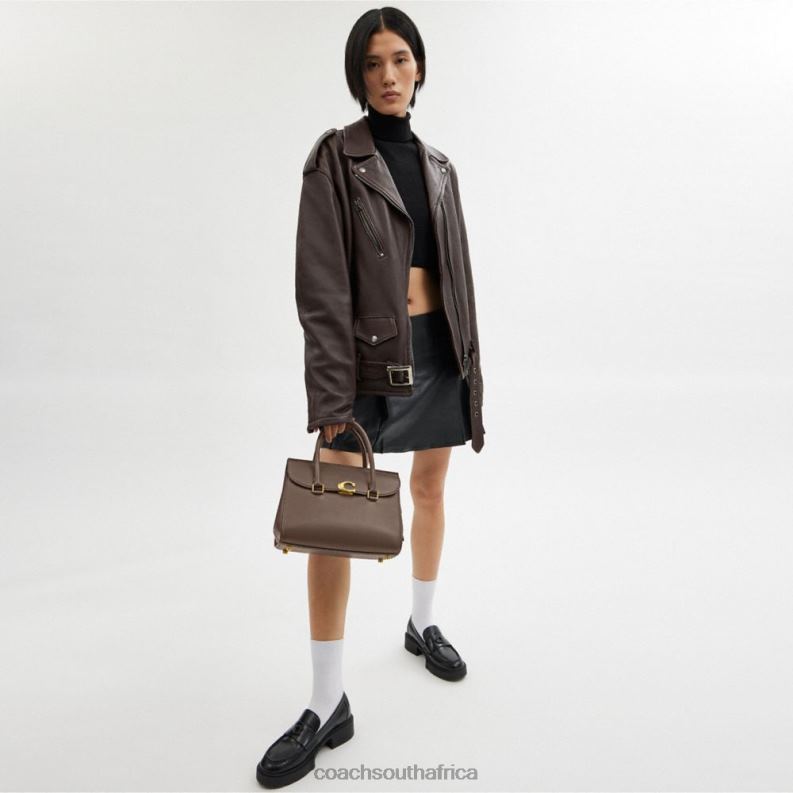 Coach Women BROOME CARRYALL B4/DARK STONE 4ZRDJ174