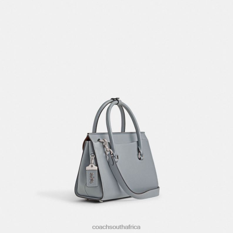 Coach Women BROOME CARRYALL LH/Grey Blue 4ZRDJ179