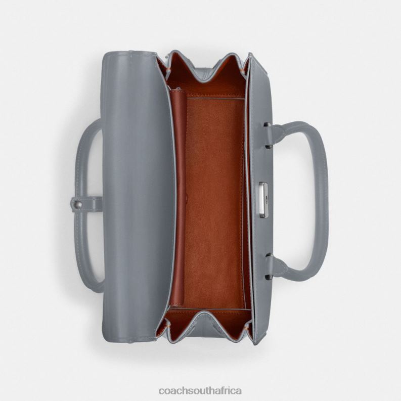 Coach Women BROOME CARRYALL LH/Grey Blue 4ZRDJ179