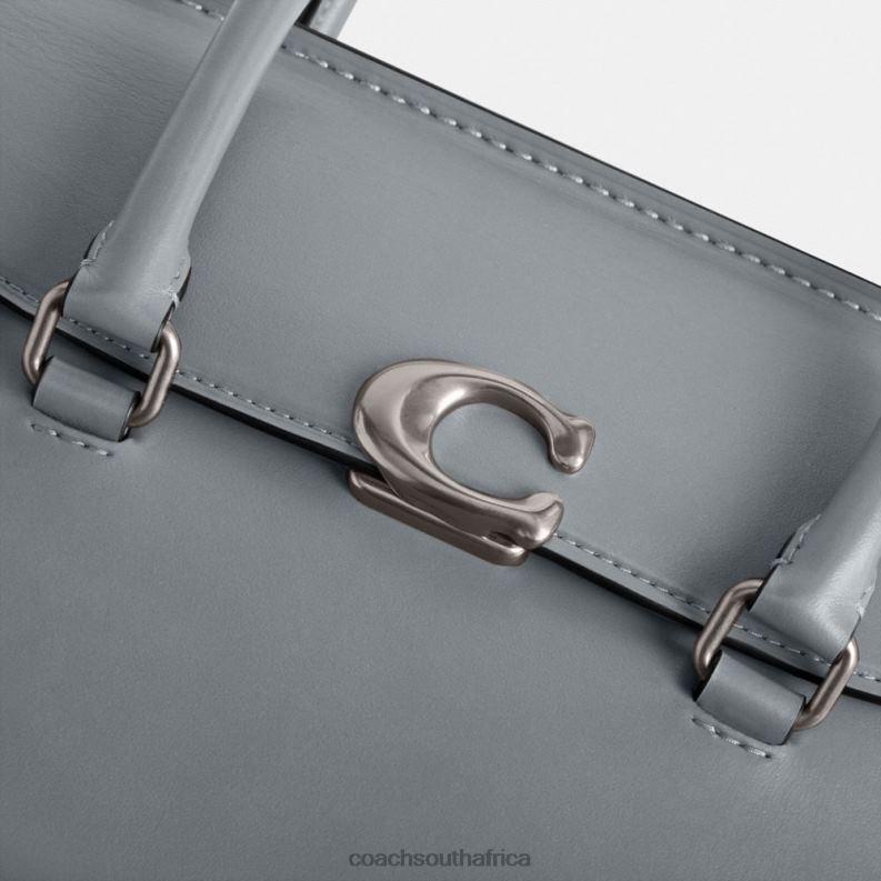 Coach Women BROOME CARRYALL LH/Grey Blue 4ZRDJ179