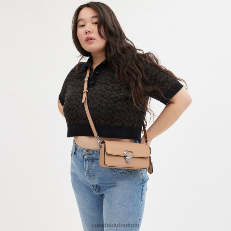 Coach Women STUDIO BAGUETTE BAG LH/Buff 4ZRDJ182