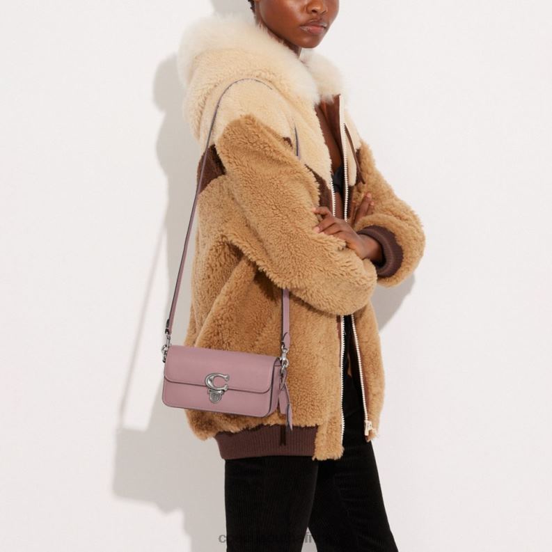 Coach Women STUDIO BAGUETTE BAG LH/Faded Purple 4ZRDJ196