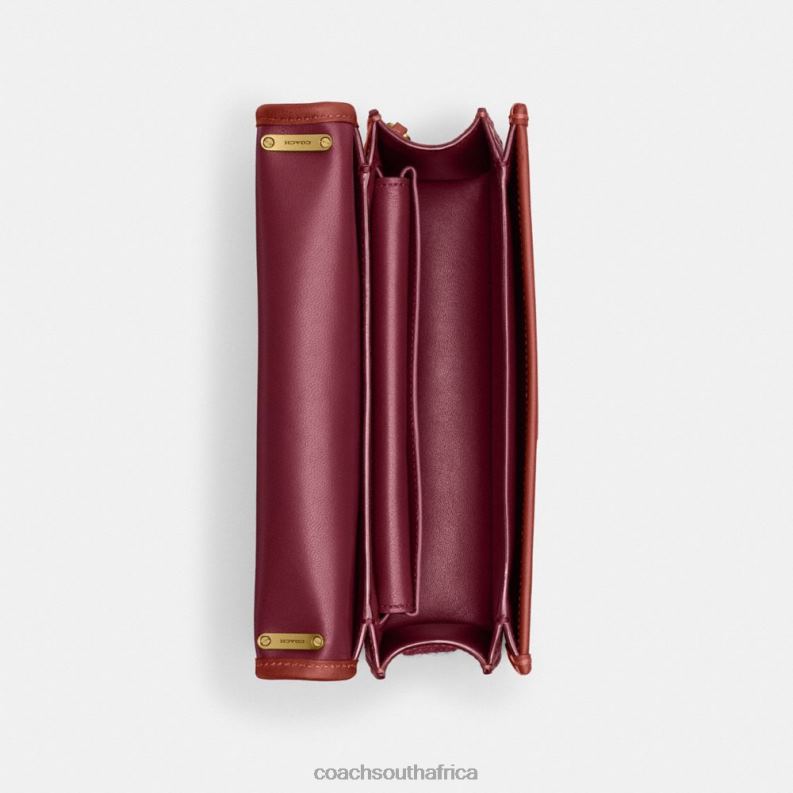 Coach Women COSMIC COACH BANDIT SHOULDER BAG IN SIGNATURE CANVAS WITH PATCHES B4/Tan Rust Multi 4ZRDJ267