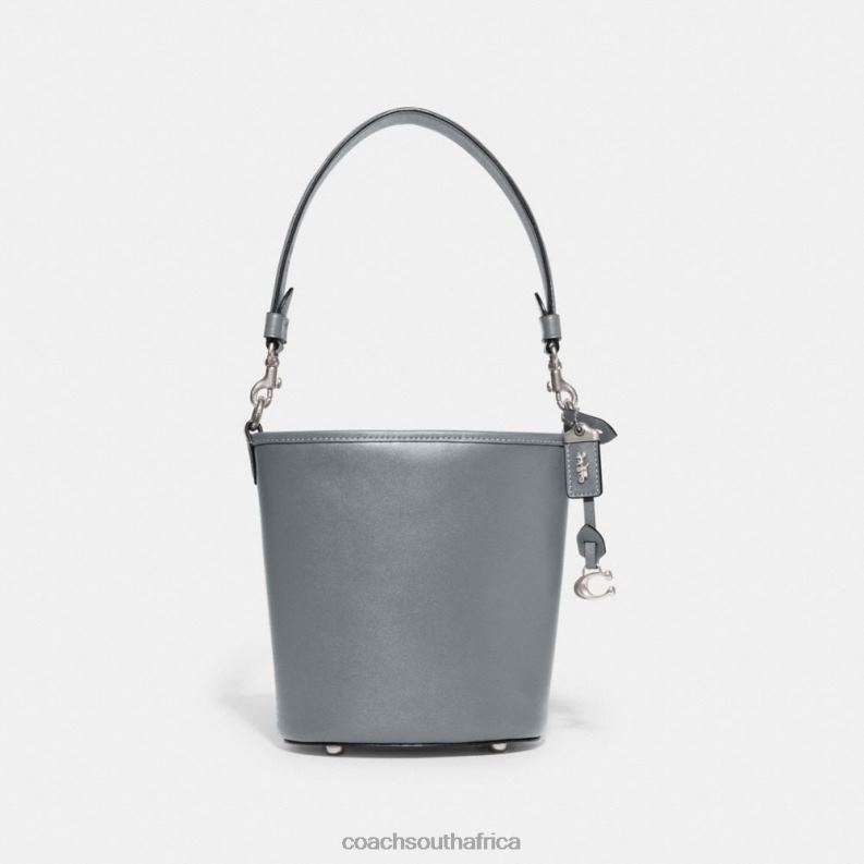 Coach Women DAKOTA BUCKET BAG 16 LH/Grey Blue 4ZRDJ274