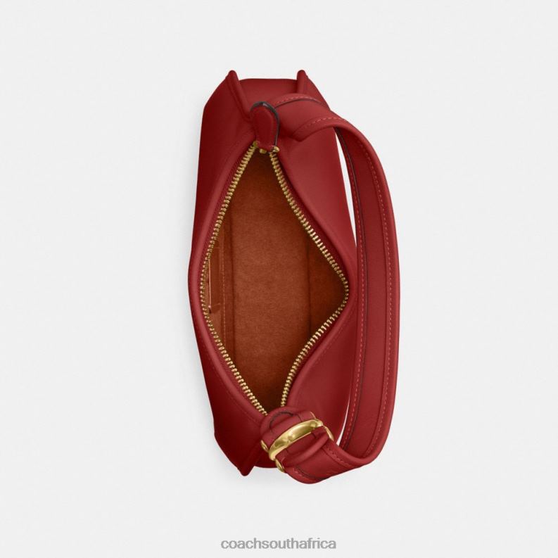 Coach Women EVE SHOULDER BAG B4/Enamel Red 4ZRDJ280