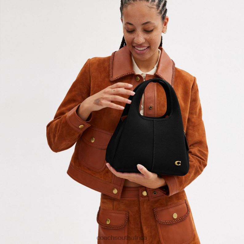 Coach Women LANA SHOULDER BAG 23 B4/BLACK 4ZRDJ275