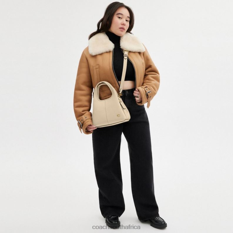 Coach Women LANA SHOULDER BAG 23 B4/IVORY 4ZRDJ277