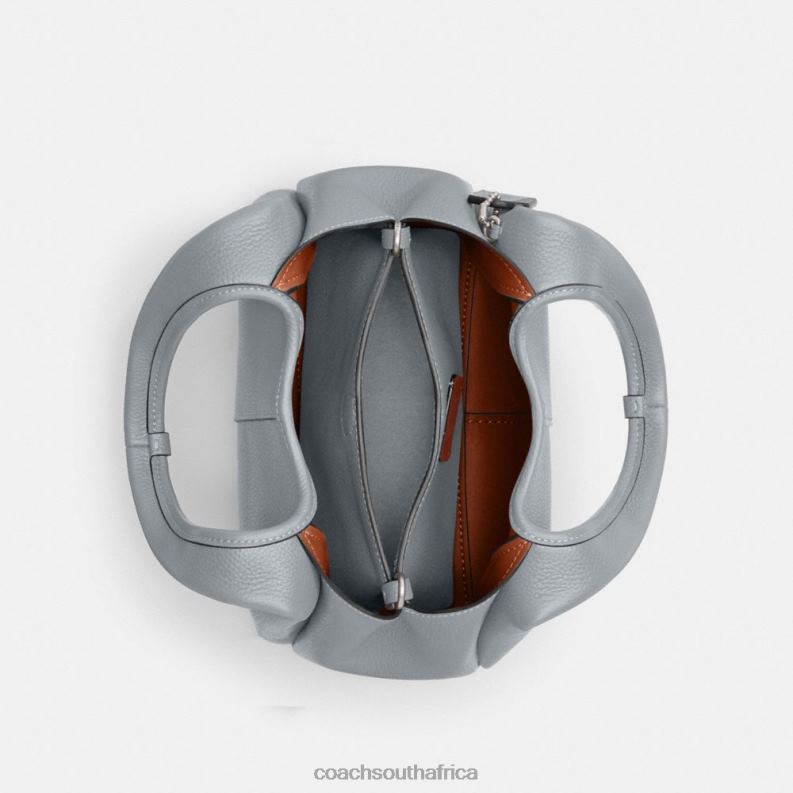 Coach Women LANA SHOULDER BAG 23 LH/Grey Blue 4ZRDJ264