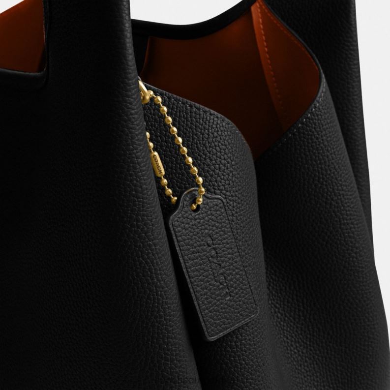 Coach Women LANA SHOULDER BAG B4/BLACK 4ZRDJ281