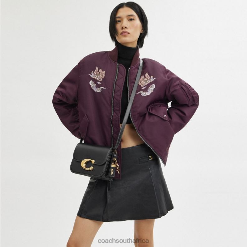 Coach Women NEW YEAR IDOL BAG WITH DRAGON RE/Black 4ZRDJ255