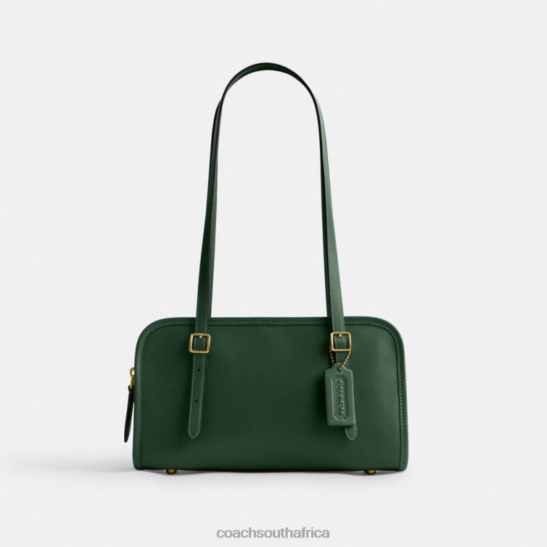 Coach Women SWING ZIP B4/HUNTER GREEN 4ZRDJ270
