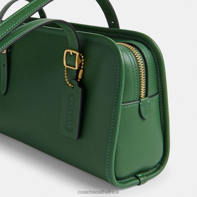 Coach Women SWING ZIP B4/HUNTER GREEN 4ZRDJ270