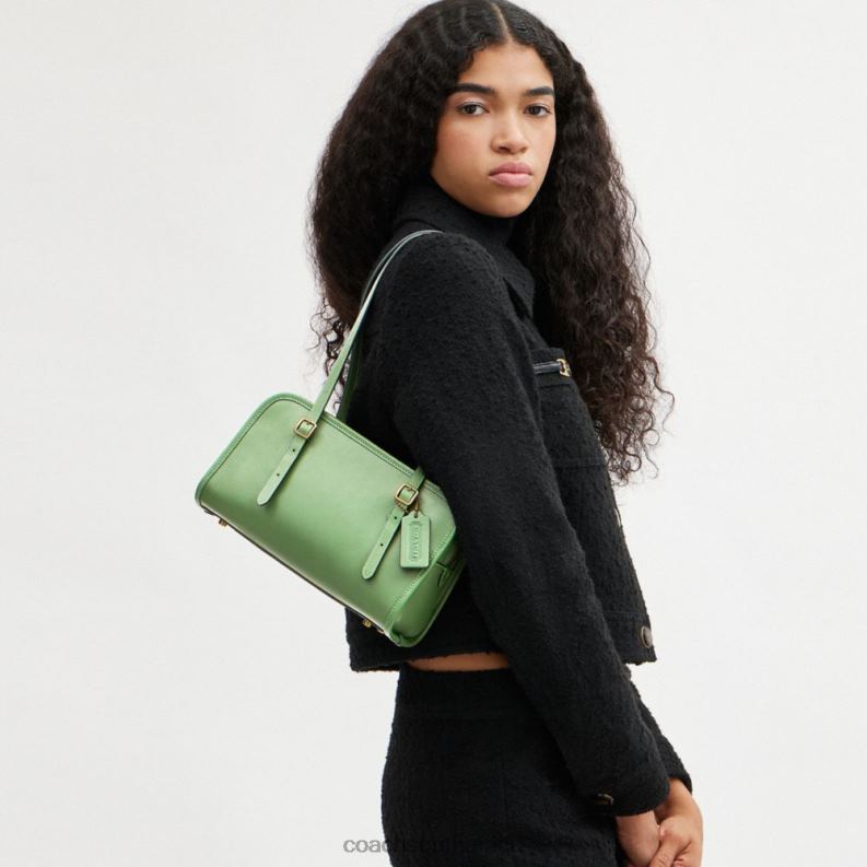 Coach Women SWING ZIP LH/Pale Pistachio 4ZRDJ271