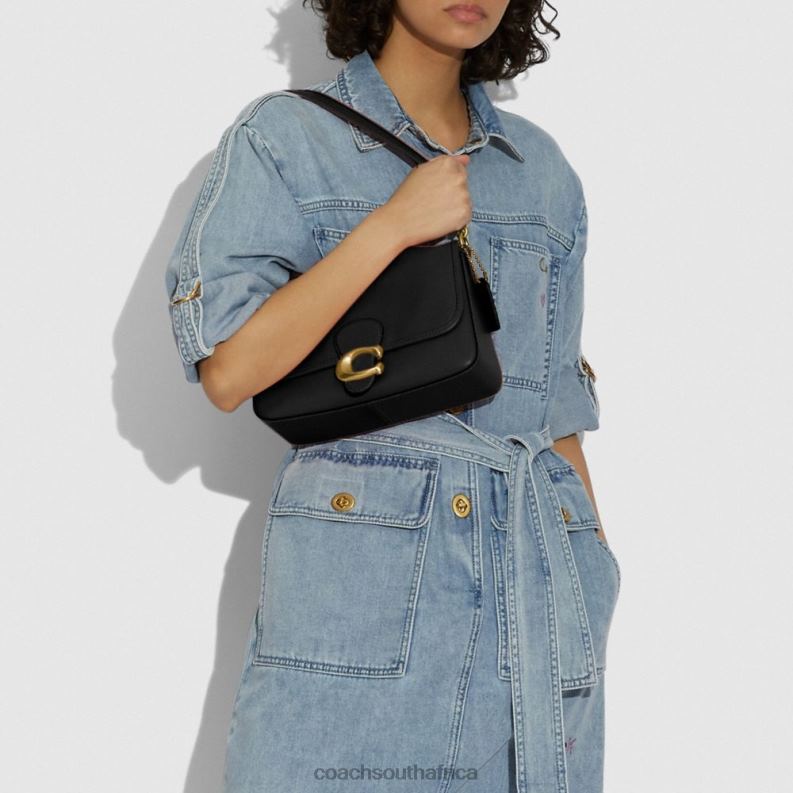 Coach Women SOFT TABBY SHOULDER BAG B4/BLACK 4ZRDJ170