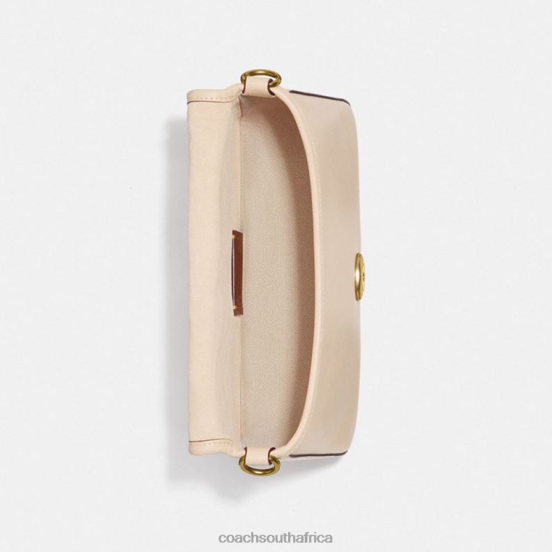 Coach Women SOFT TABBY SHOULDER BAG B4/IVORY 4ZRDJ171