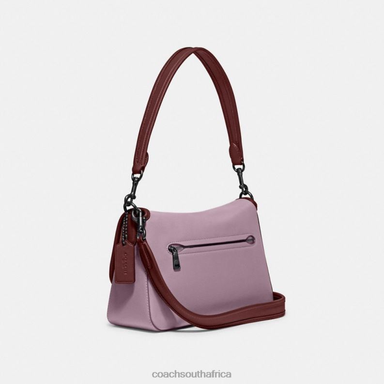 Coach Women SOFT TABBY SHOULDER BAG IN COLORBLOCK V5/Ice Purple Multi 4ZRDJ132