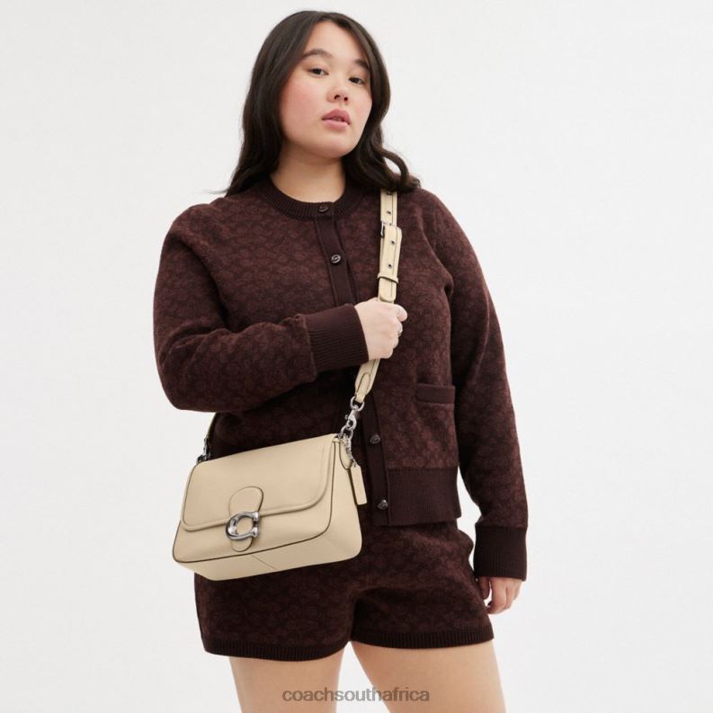 Coach Women SOFT TABBY SHOULDER BAG LH/Ivory 4ZRDJ102