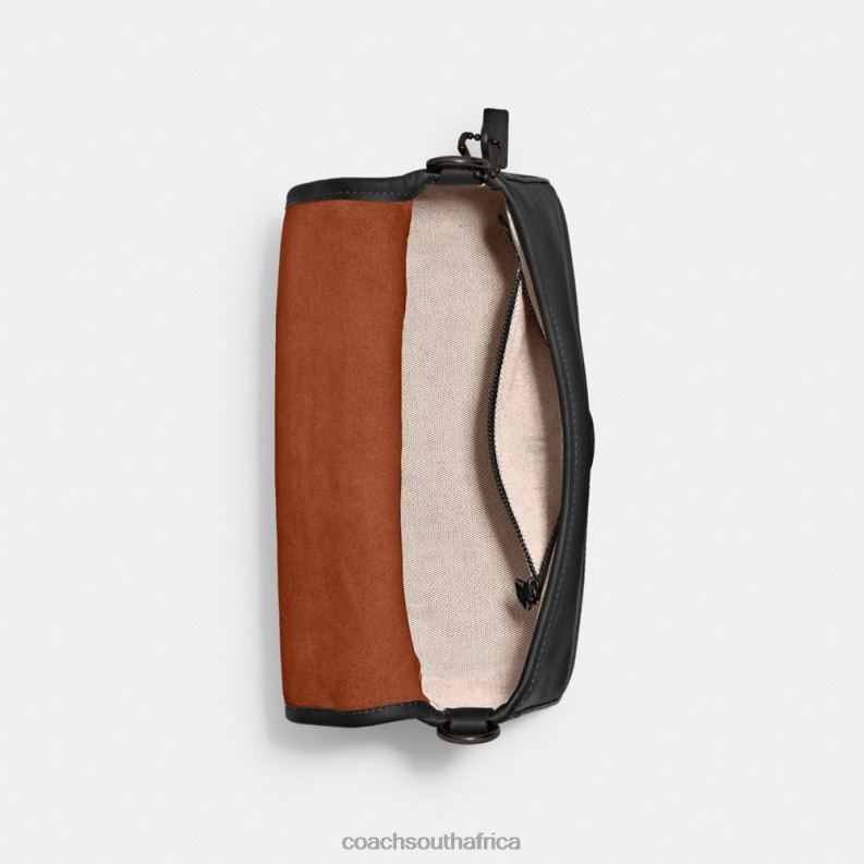 Coach Women SOFT TABBY SHOULDER BAG V5/Black 4ZRDJ103