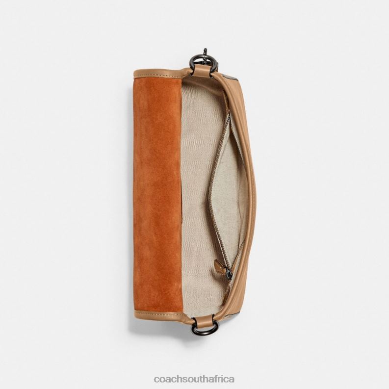 Coach Women SOFT TABBY SHOULDER BAG V5/Toffee 4ZRDJ141