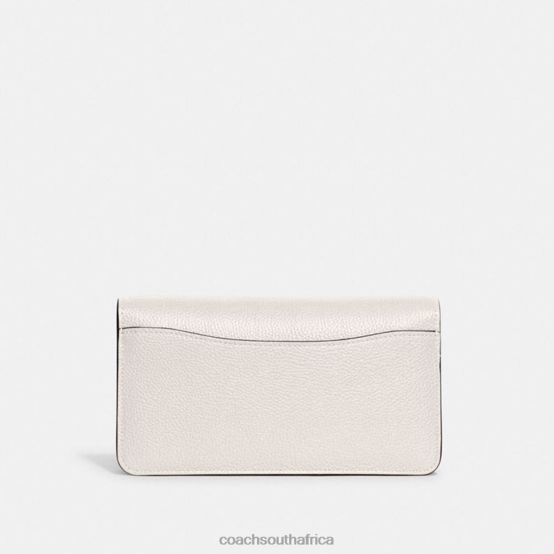 Coach Women TABBY CHAIN CLUTCH B4/CHALK 4ZRDJ169