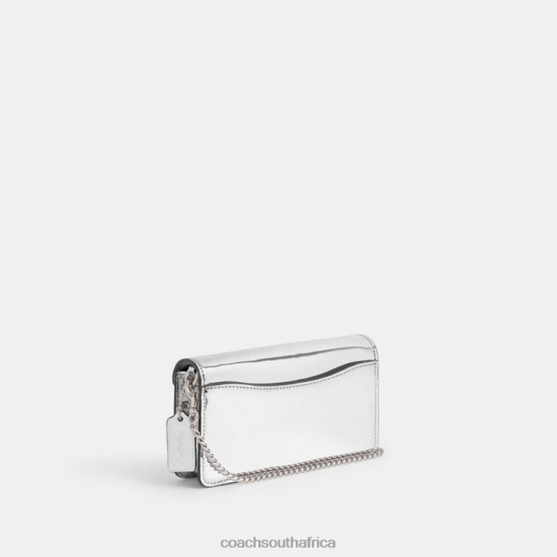 Coach Women TABBY CROSSBODY IN SILVER METALLIC LH/Silver 4ZRDJ148