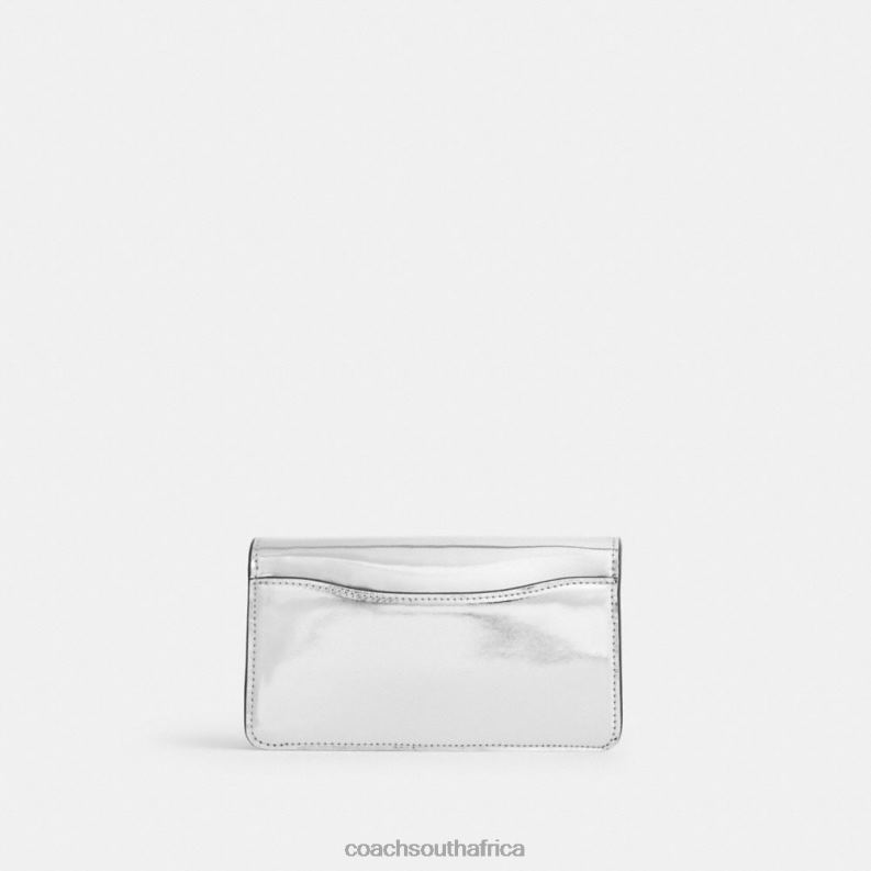 Coach Women TABBY CROSSBODY IN SILVER METALLIC LH/Silver 4ZRDJ148