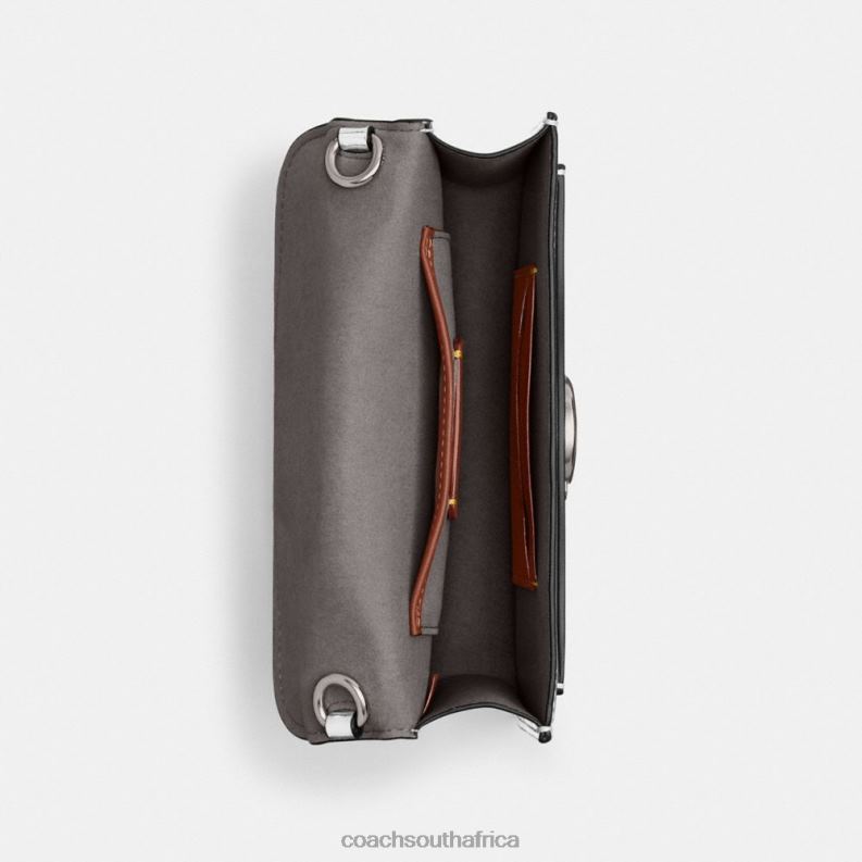 Coach Women TABBY CROSSBODY IN SILVER METALLIC LH/Silver 4ZRDJ148