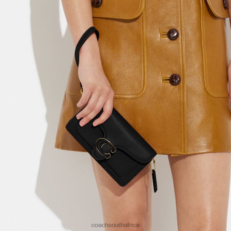 Coach Women TABBY CROSSBODY WRISTLET B4/BLACK 4ZRDJ162