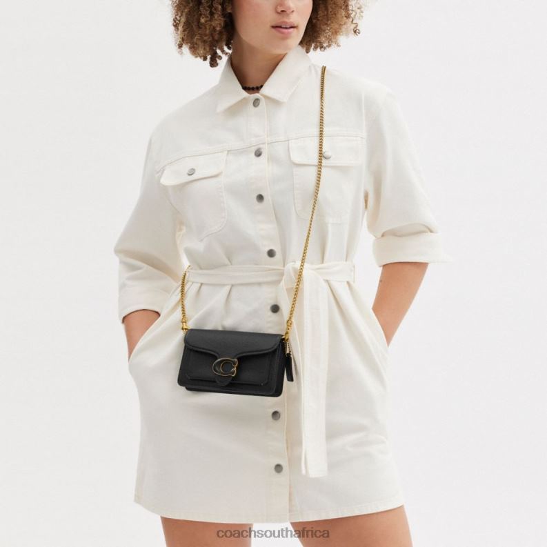 Coach Women TABBY CROSSBODY WRISTLET B4/BLACK 4ZRDJ162