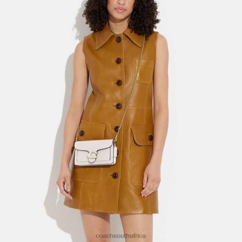 Coach Women TABBY CROSSBODY WRISTLET B4/CHALK 4ZRDJ161