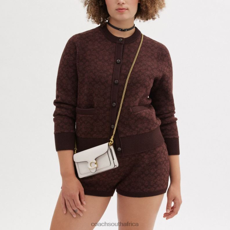 Coach Women TABBY CROSSBODY WRISTLET B4/CHALK 4ZRDJ161