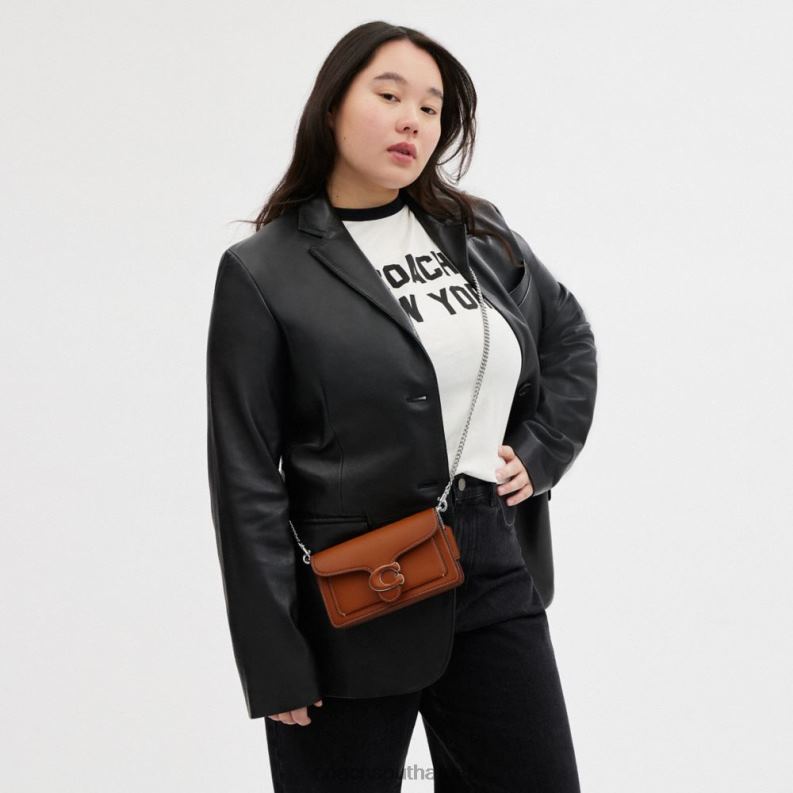 Coach Women TABBY CROSSBODY WRISTLET LH/Burnished Amber 4ZRDJ110