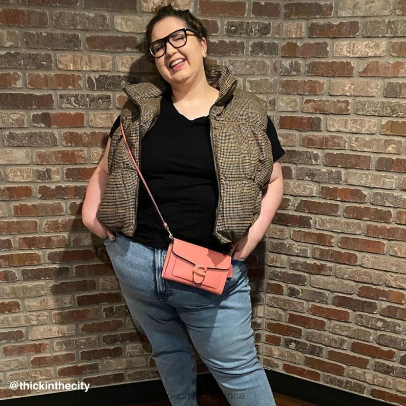 Coach Women TABBY CROSSBODY WRISTLET LH/Flower Pink 4ZRDJ163