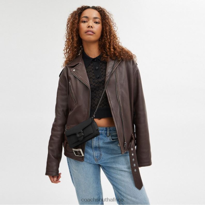 Coach Women TABBY CROSSBODY WRISTLET V5/Black 4ZRDJ147