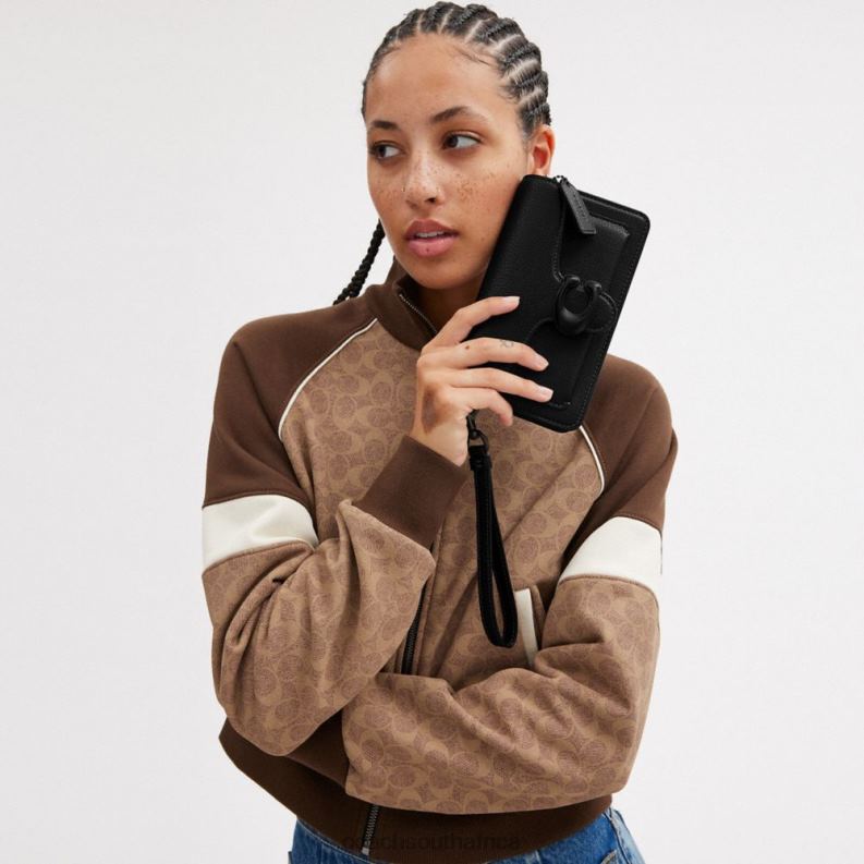 Coach Women TABBY CROSSBODY WRISTLET V5/Black 4ZRDJ147