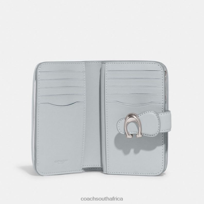 Coach Women TABBY MEDIUM WALLET IN SIGNATURE DENIM LH/Pale Blue 4ZRDJ156