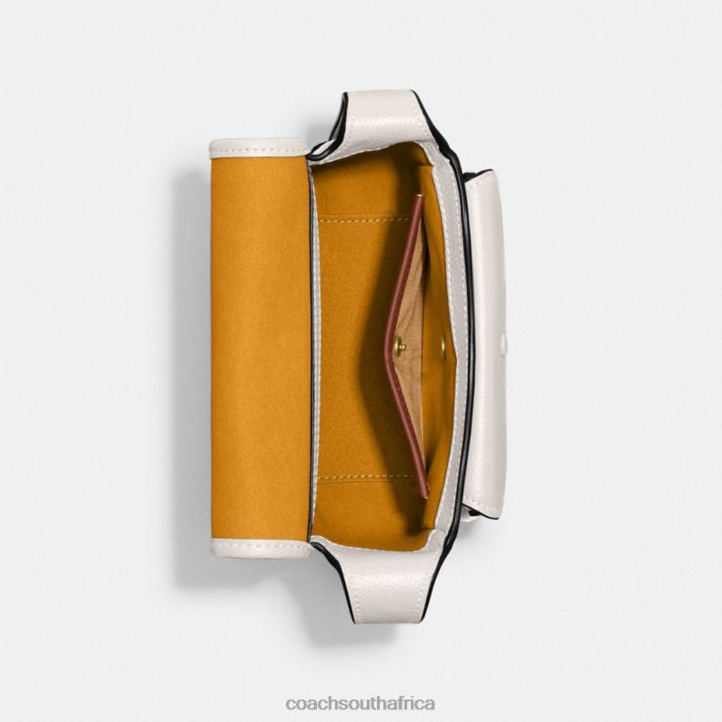 Coach Women TABBY MESSENGER 19 B4/CHALK 4ZRDJ117