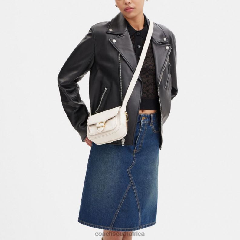 Coach Women TABBY MESSENGER 19 B4/CHALK 4ZRDJ117