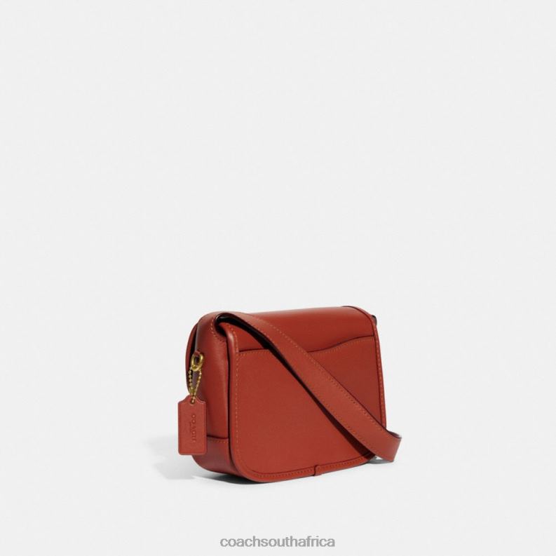 Coach Women TABBY MESSENGER 19 IN SIGNATURE CANVAS B4/Tan Rust 4ZRDJ116