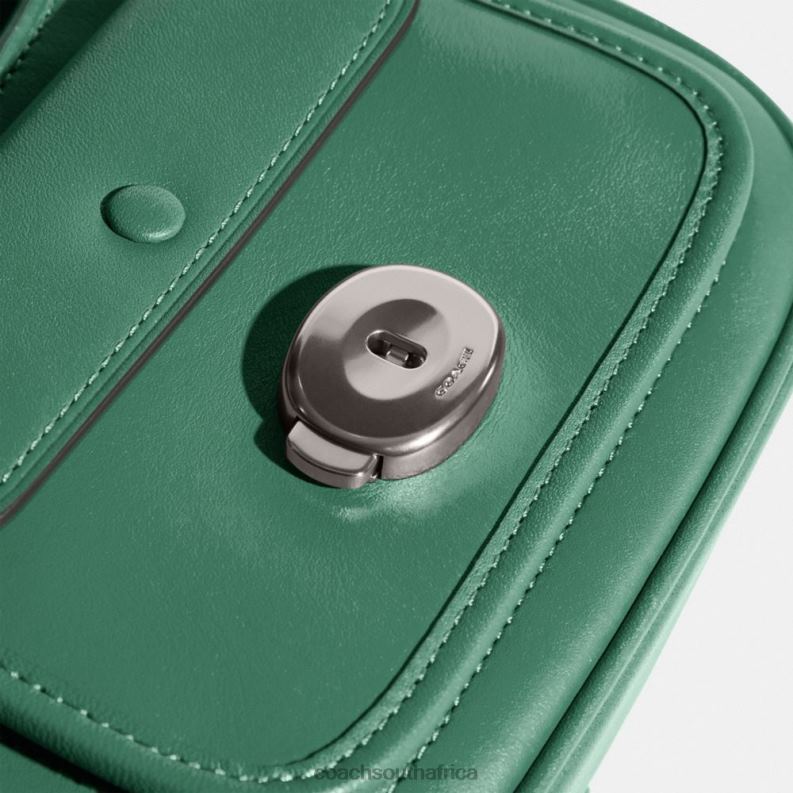 Coach Women TABBY MESSENGER 19 LH/Bright Green 4ZRDJ124