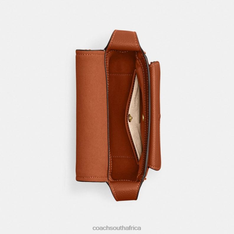 Coach Women TABBY MESSENGER 19 WITH BRAID B4/Burnished Amber 4ZRDJ125