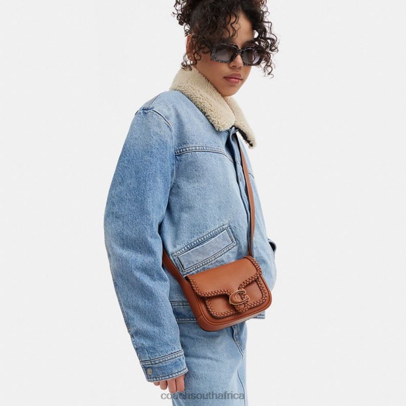 Coach Women TABBY MESSENGER 19 WITH BRAID B4/Burnished Amber 4ZRDJ125