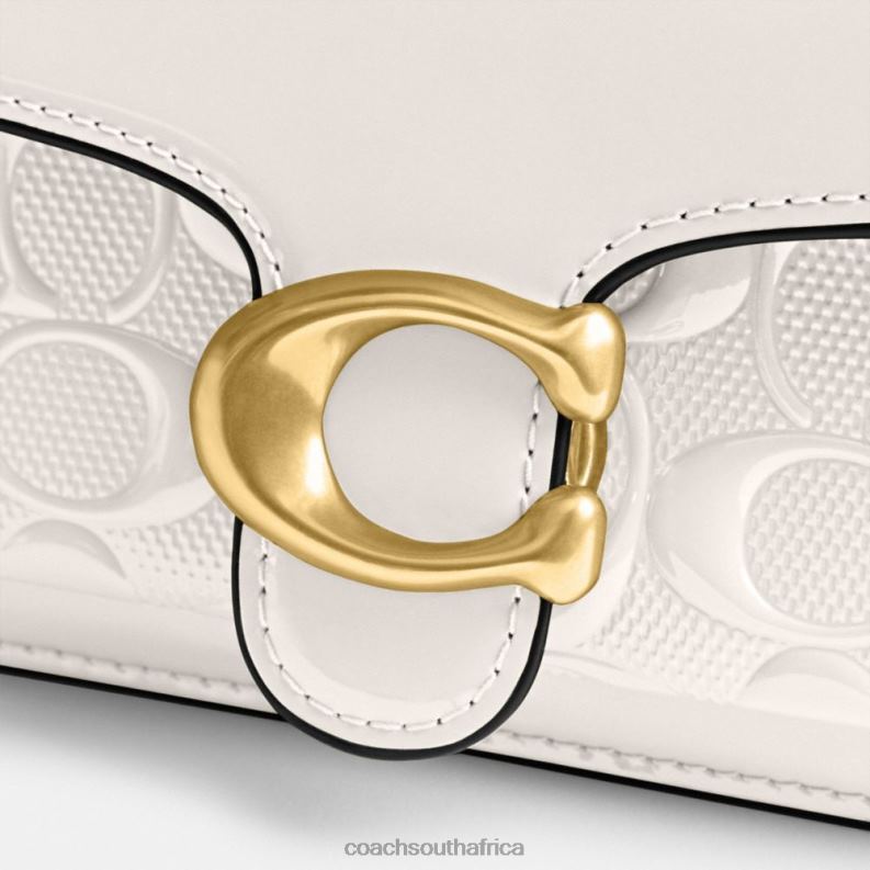 Coach Women TABBY SHOULDER BAG 20 IN SIGNATURE LEATHER B4/CHALK 4ZRDJ104